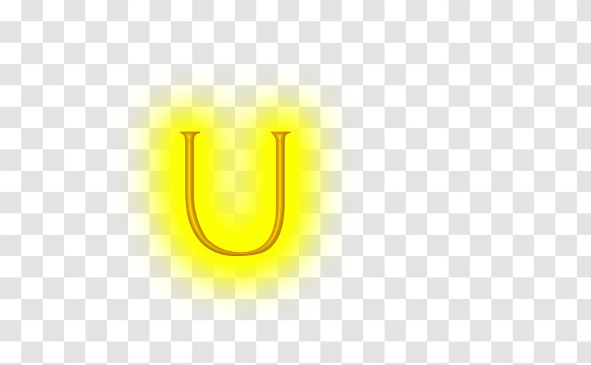 Line Font - Yellow Transparent PNG