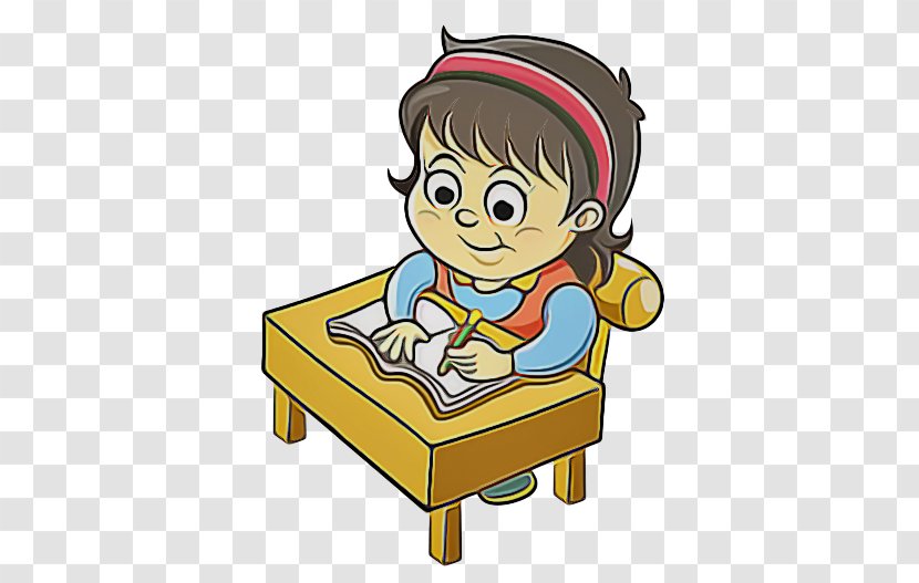 Cartoon Clip Art Reading Child Fictional Character Transparent PNG