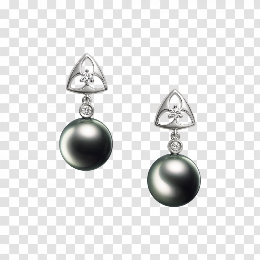 Pearl Earring Silver Body Jewellery - Earrings - Aspiration Pictogram Transparent PNG