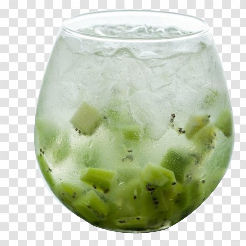 Cocktail Juice Vodka Carbonated Water Tonic - Kiwi Soda Transparent PNG