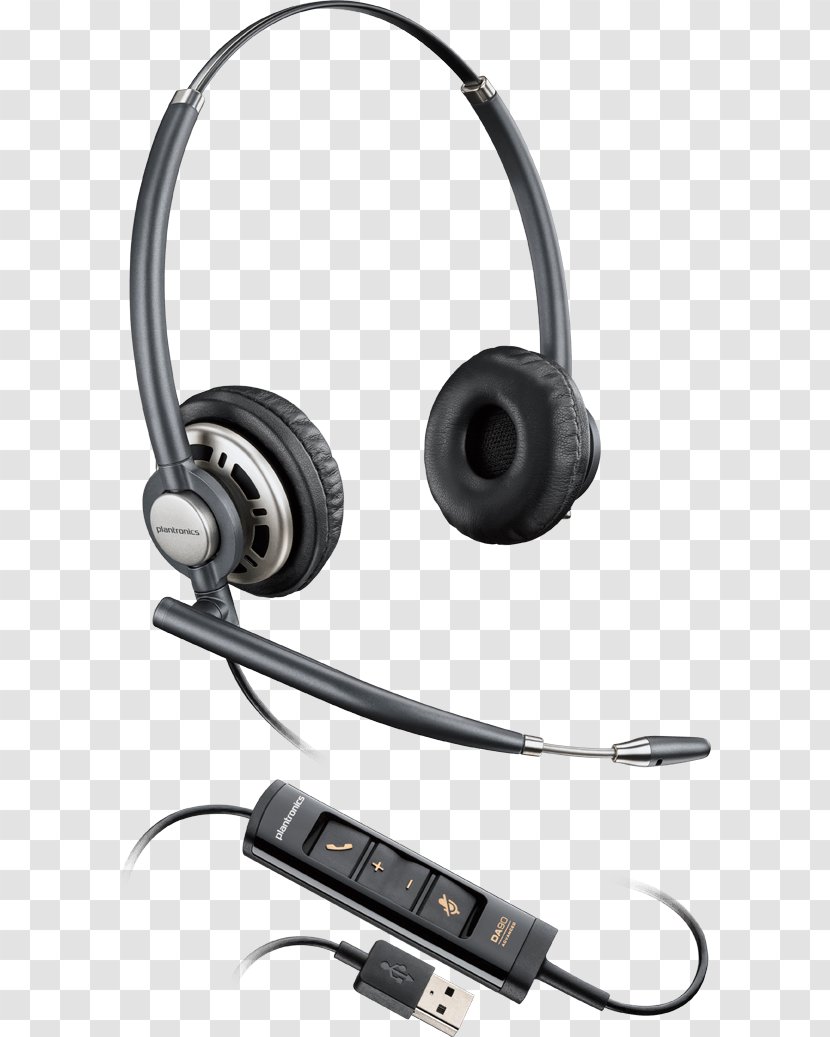 Plantronics EncorePro HW720 Noise-cancelling Headphones 700 Series - Headset Transparent PNG