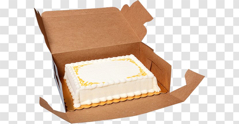 Box Torte Bakery Birthday Cake Buttercream - Food Transparent PNG