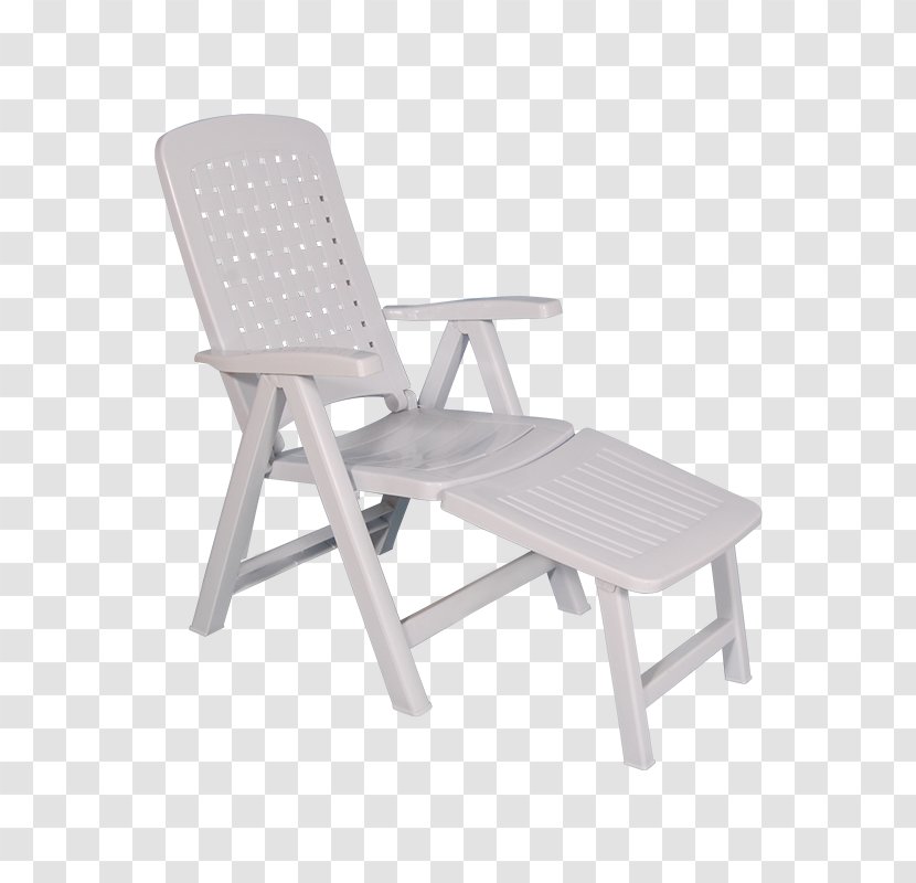 Deckchair Furniture Chaise Longue Folding Chair Transparent PNG
