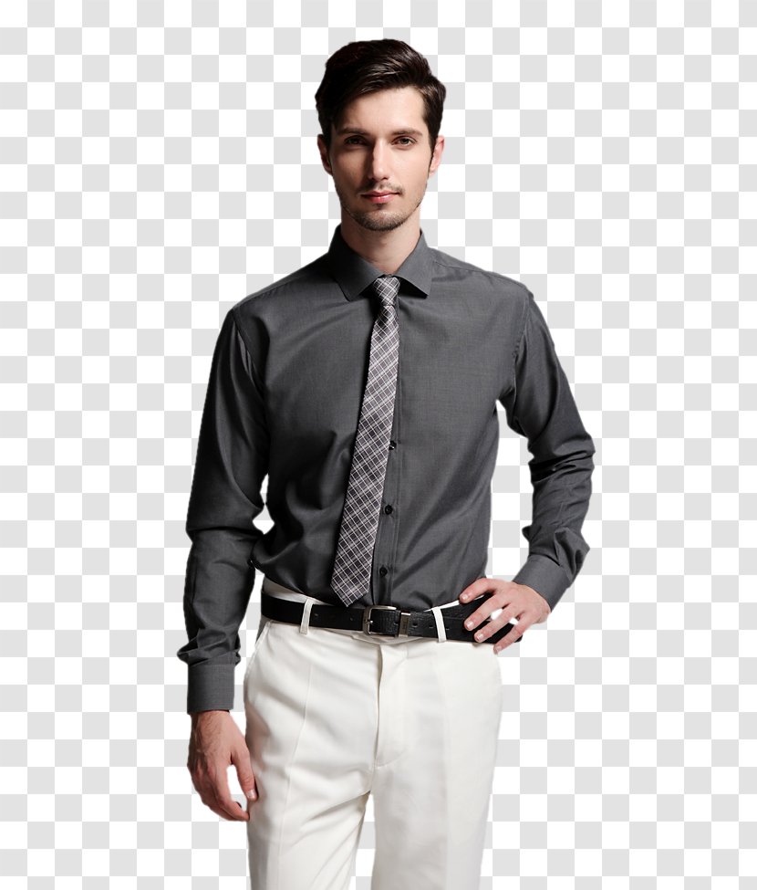 Dress Shirt Necktie Collar Clothing Transparent PNG