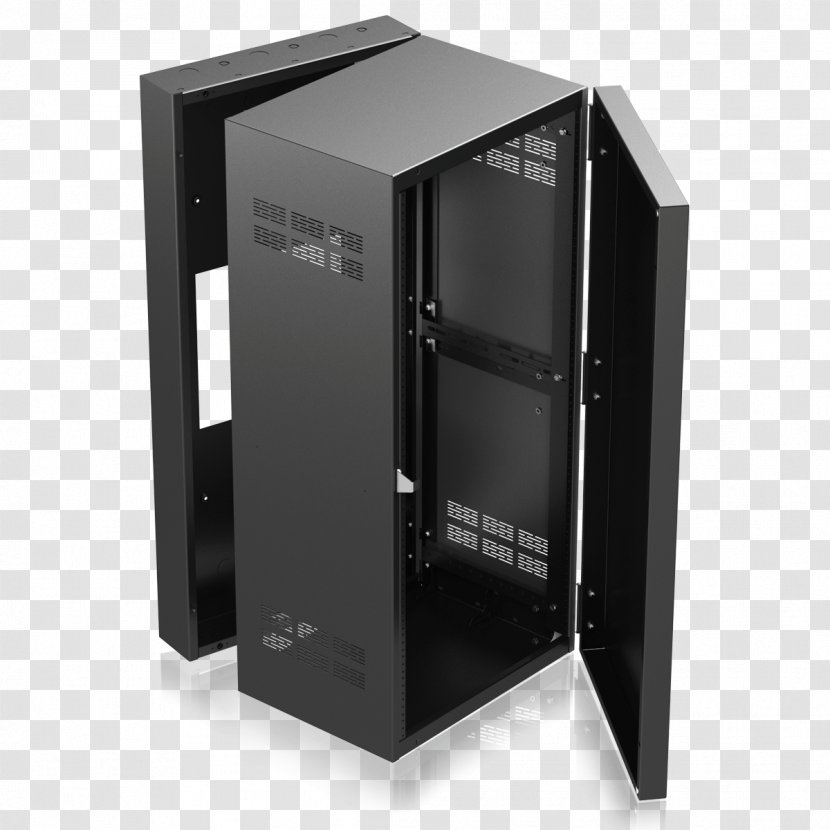 Computer Cases & Housings 19-inch Rack Unit Cabinetry System - Safe - Electrical Enclosure Transparent PNG