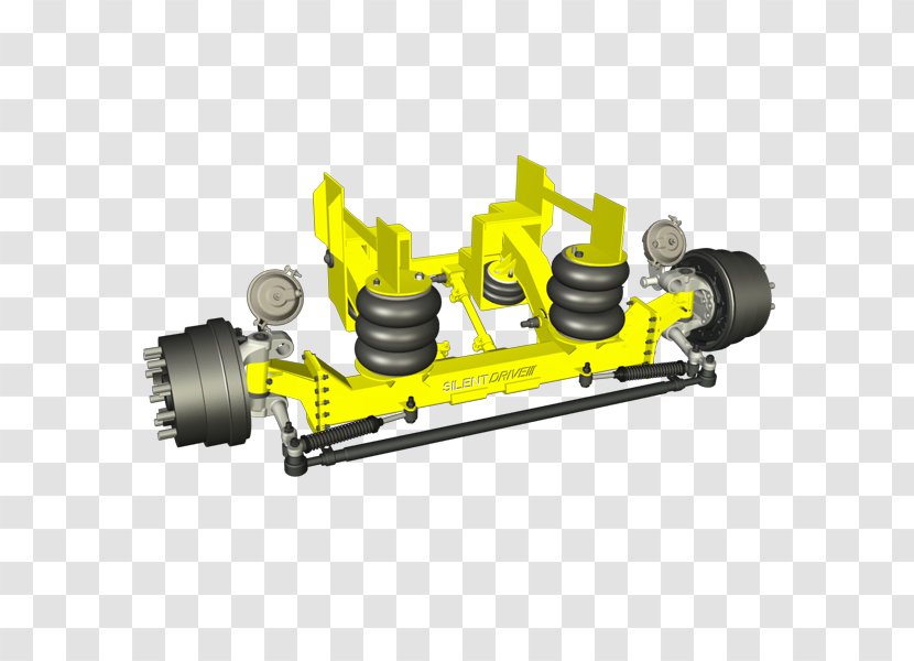 Axle Air Suspension Hendrickson Silent Drive Inc. - Truck Transparent PNG