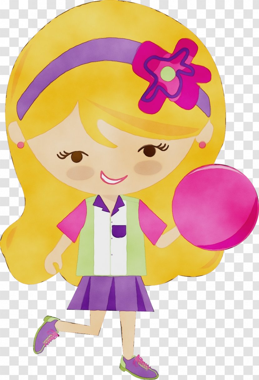 Girl Cartoon - Bowling Artist Transparent PNG