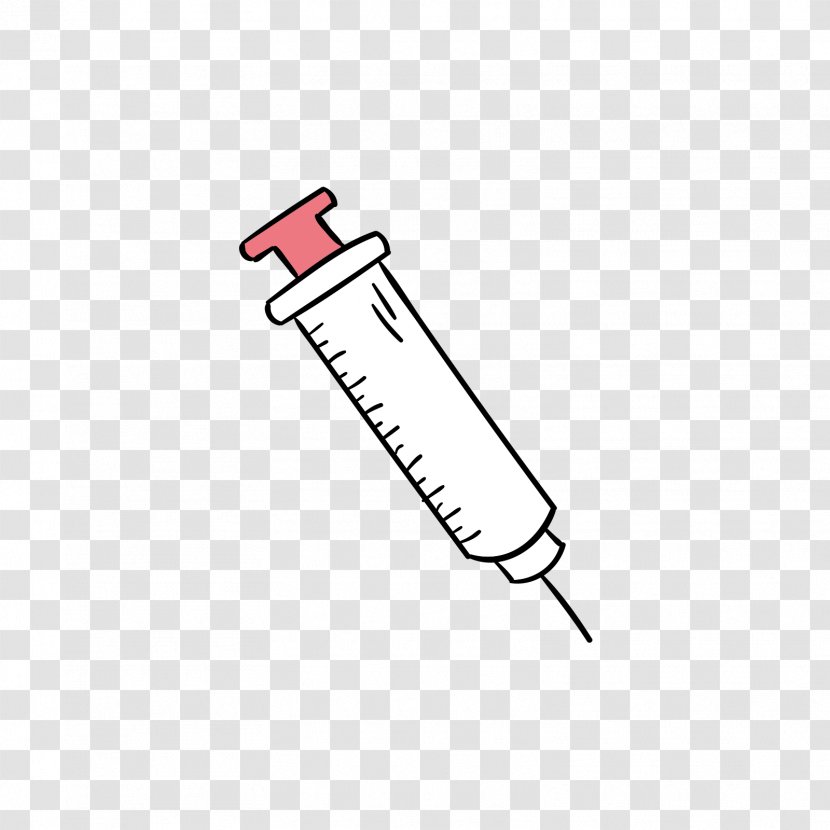 Dog Adobe Illustrator - Vaccine - Red White Needle Transparent PNG