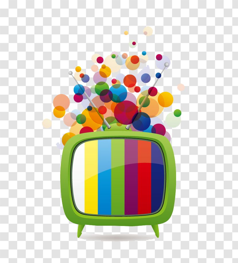 Color Television Test Card - Bubble Small To Pull Creative TV Free Transparent PNG