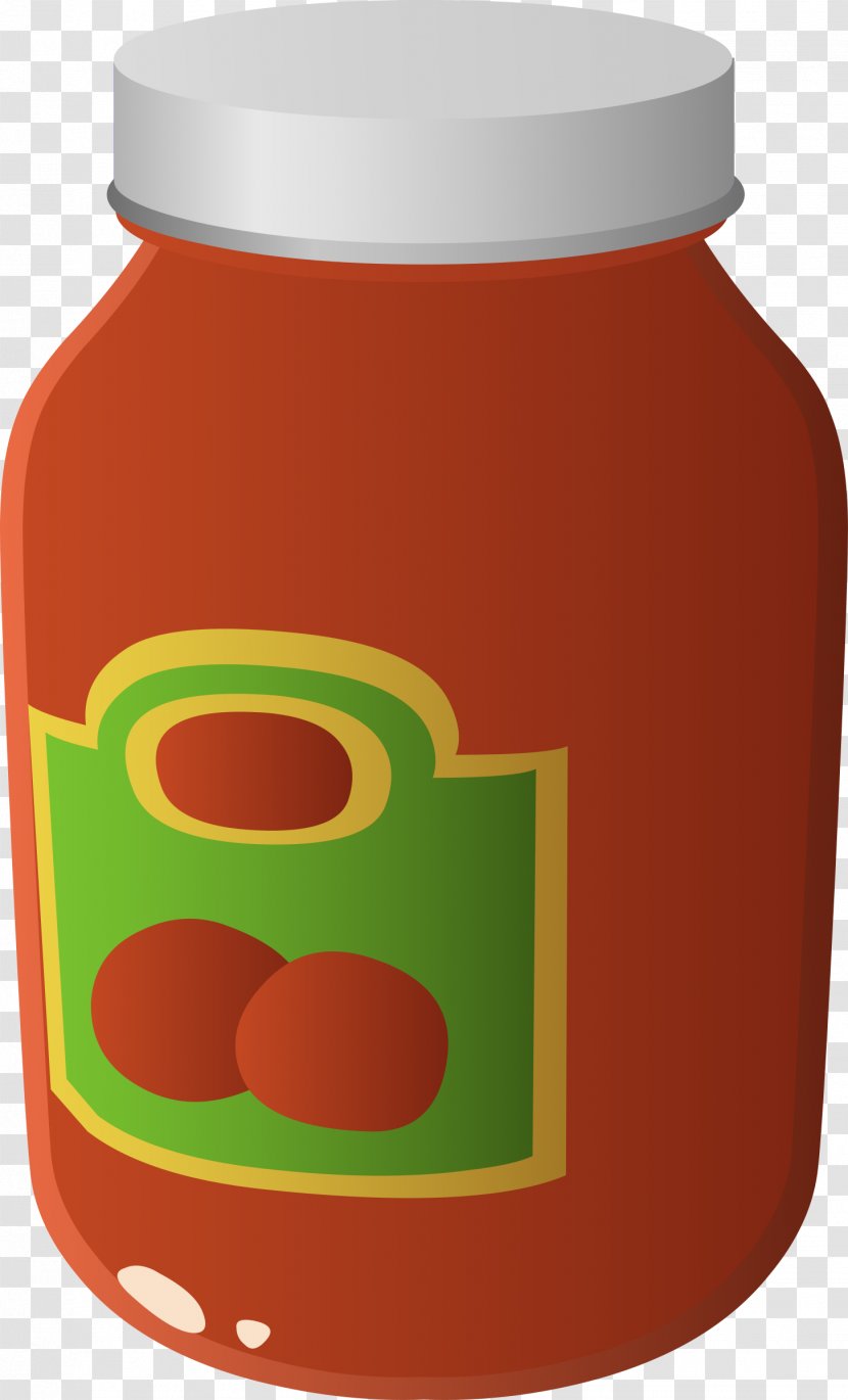 Marinara Sauce Ketchup Clip Art - Food - Bottle Transparent PNG