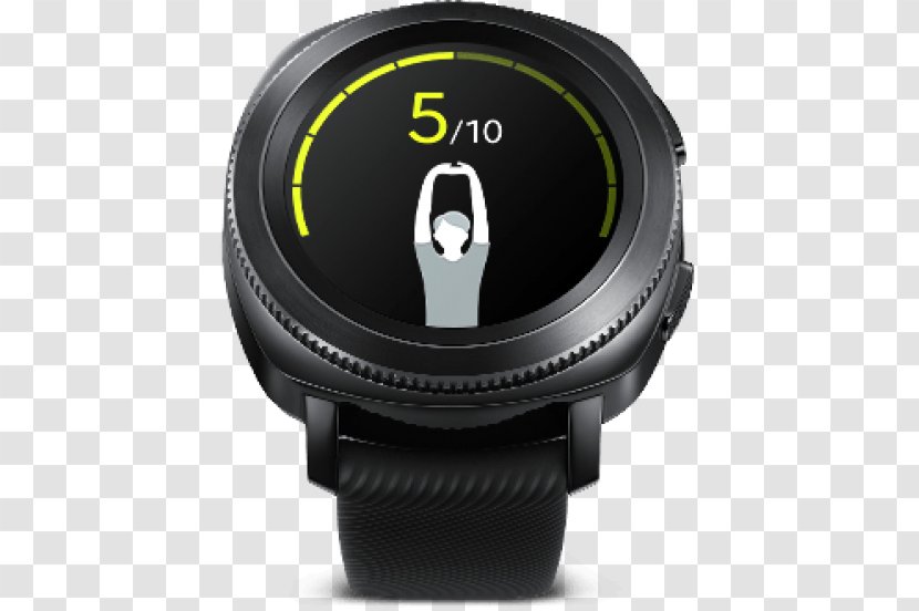 Samsung Galaxy Gear S2 Sport Black Chytré Hodinky - Watch Transparent PNG
