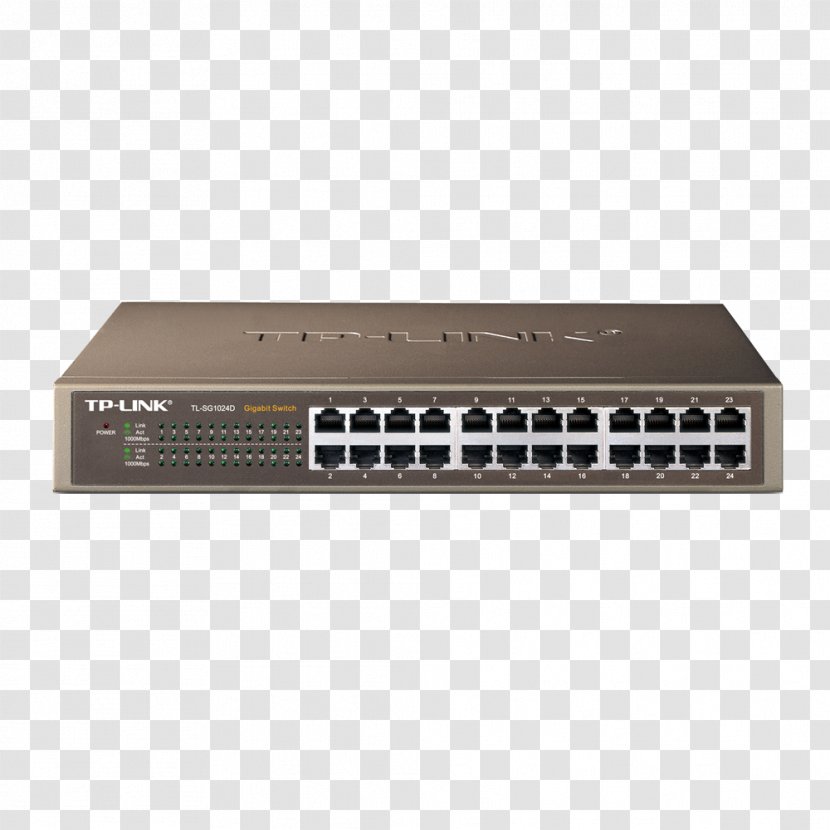 Network Switch Fast Ethernet Gigabit TP-Link Computer - Router - TL Transparent PNG