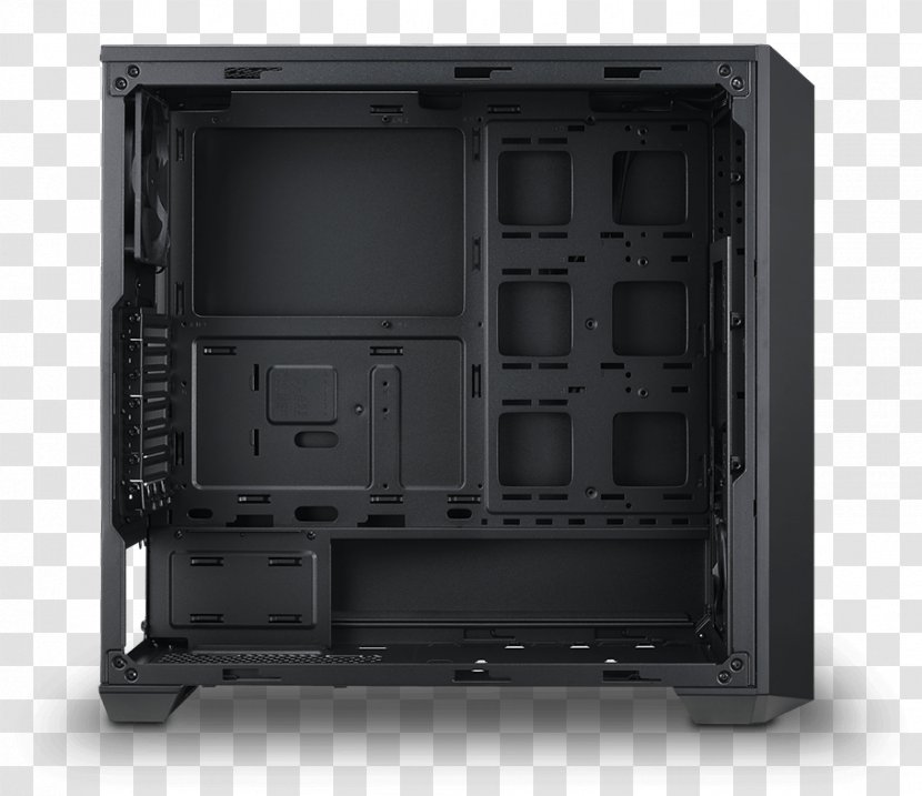 Computer Cases & Housings Power Supply Unit ATX Cooler Master Silencio 352 Transparent PNG
