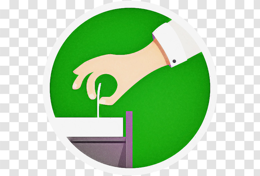 Green Flag Logo Symbol Gesture Transparent PNG