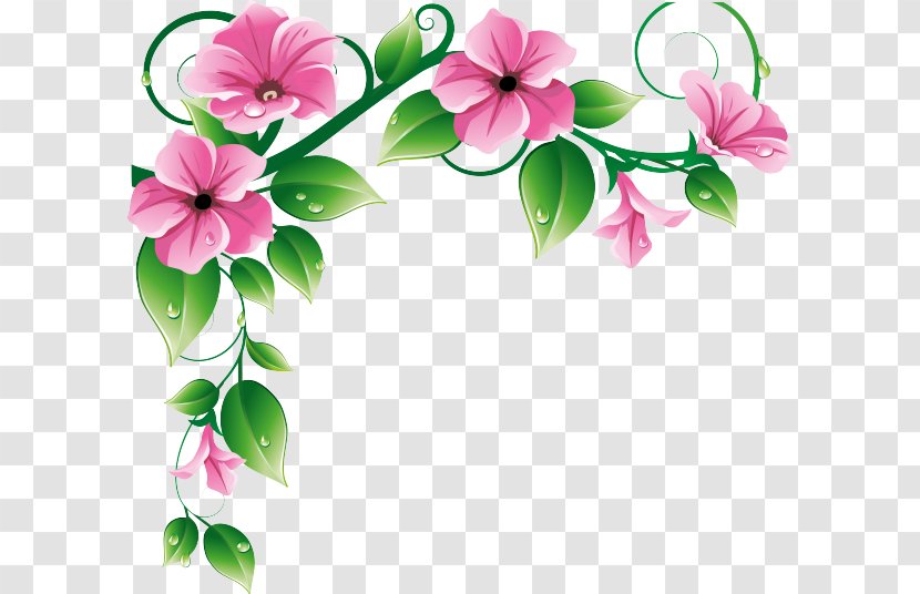 Cut Flowers Floral Design Clip Art - Pink - Flower Transparent PNG
