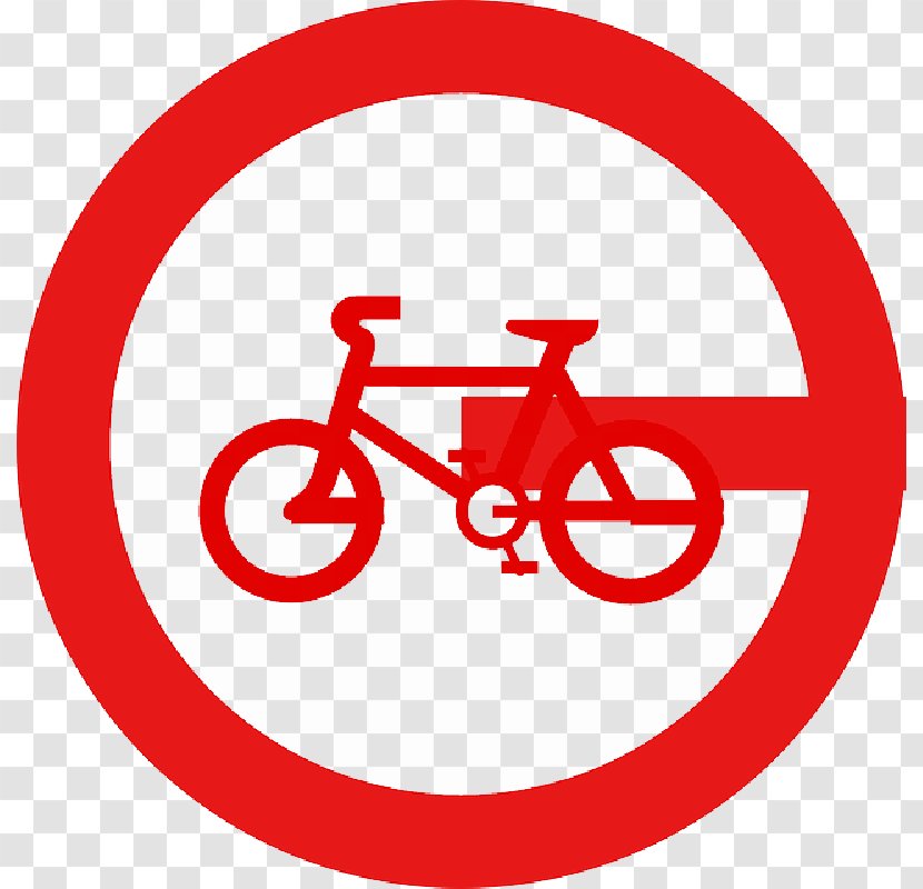 Bicycle Traffic Sign Road Cycling - Wallpaper Transparent PNG