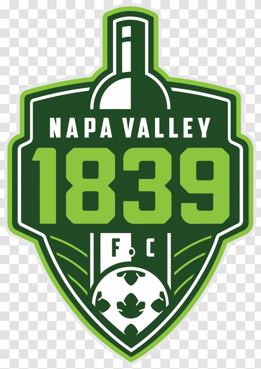 Napa Valley 1839 FC East Bay Stompers Football - Green Transparent PNG