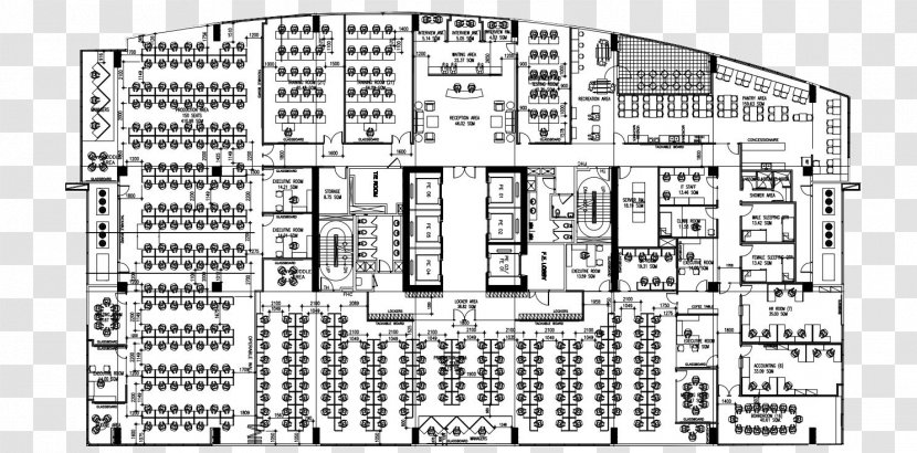 Floor Plan Building Business - Monochrome - 911 Call Transparent PNG