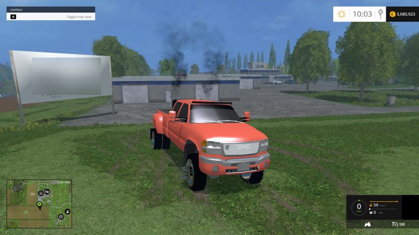 Farming Simulator 15 17 2006 GMC Sierra 3500 Car - Plant Transparent PNG