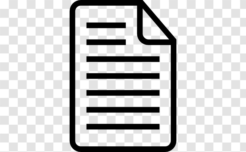 Plain Text Document Symbol File - Technology Transparent PNG