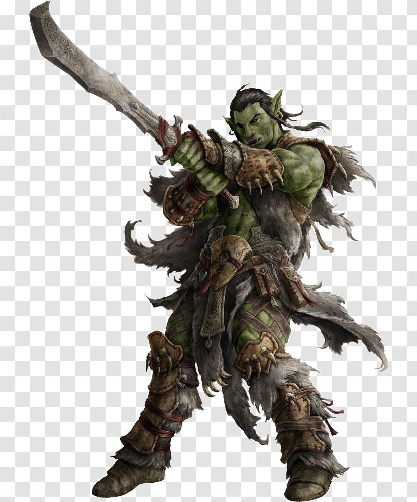 Dungeons & Dragons Pathfinder Roleplaying Game D20 System Half-orc - Mercenary - Lance Transparent PNG