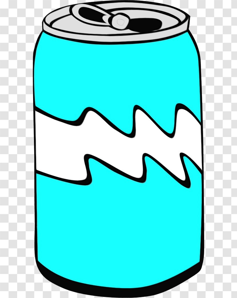 Fizzy Drinks Clip Art Drink Can Vector Graphics Openclipart - Aqua - Orange Soft Transparent PNG