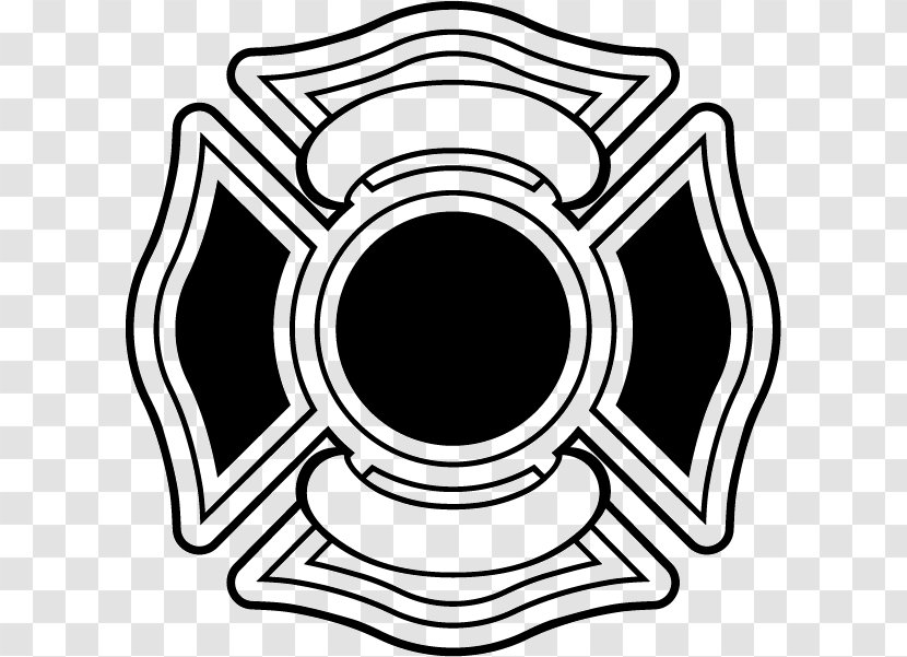 Maltese Cross Malta Dog Firefighter Clip Art - Decal Transparent PNG