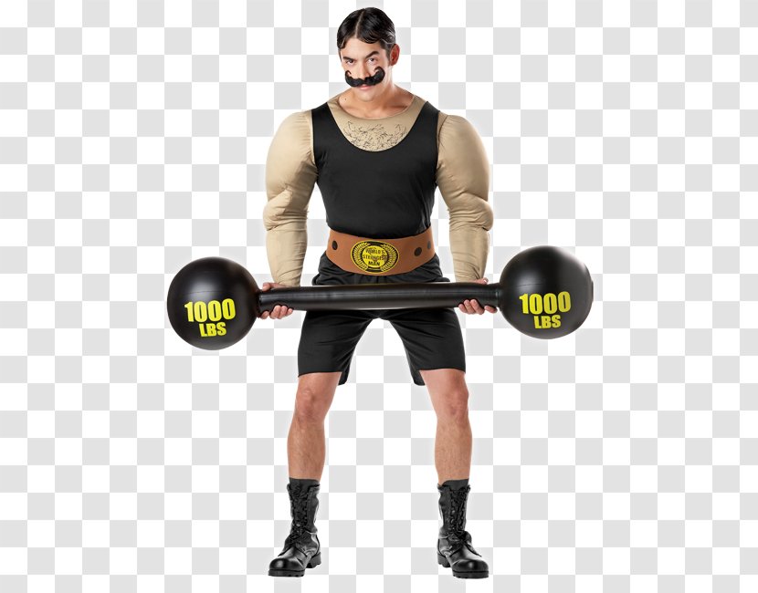 Strongman Costume Weight Training Olympic Weightlifting Shirt - Heart - Strong Man Transparent PNG