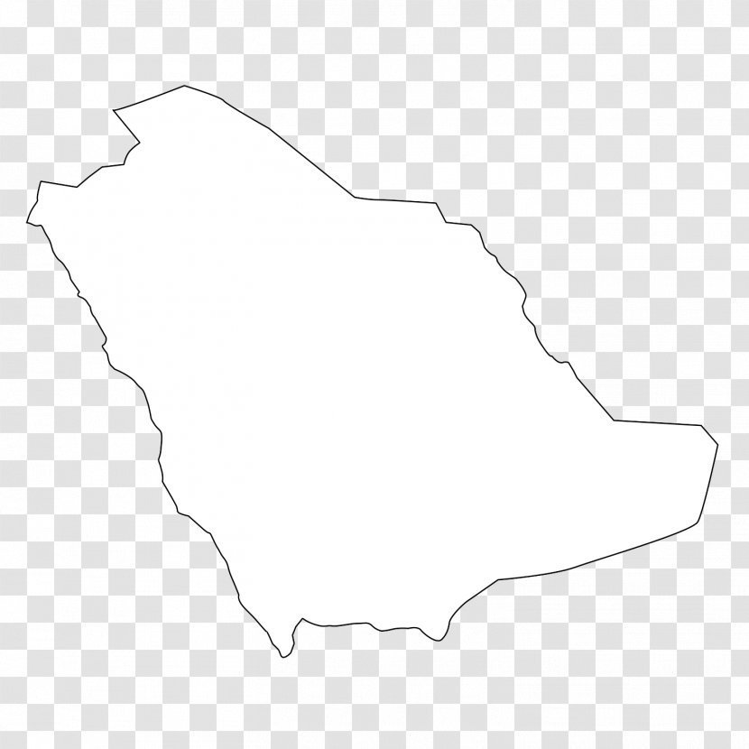 Line Art Angle Animal Font - Text Messaging - Saudi Arabia Map Transparent PNG