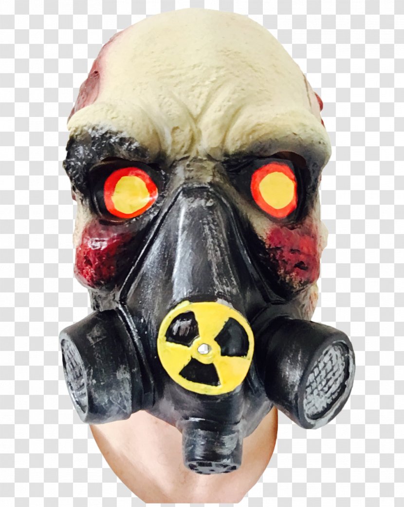 Gas Mask Skull Latex Headgear Transparent PNG