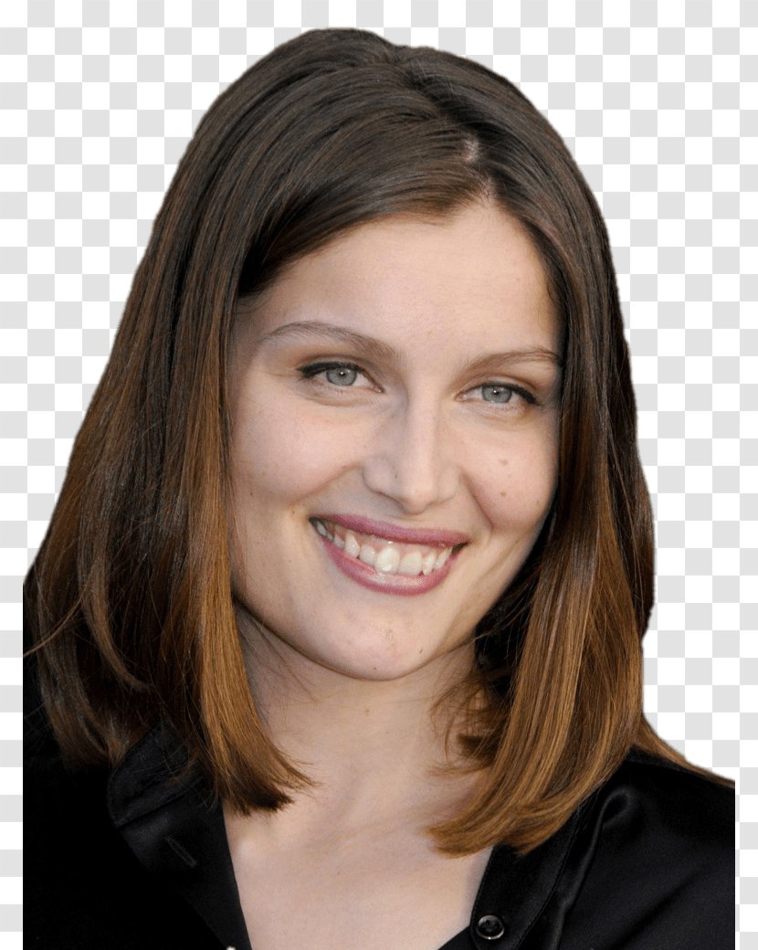 Laetitia Casta Hair Coloring Hairstyle Long - Black Transparent PNG