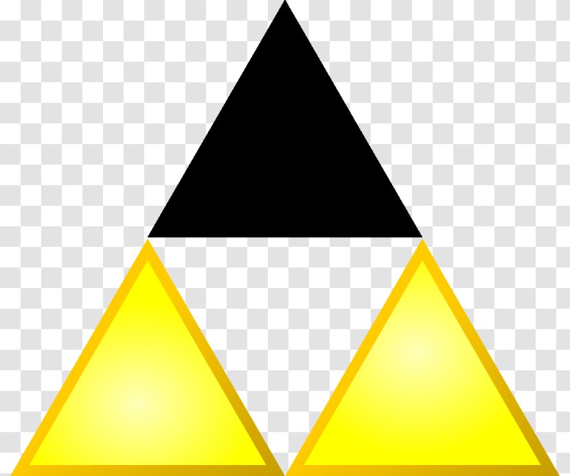 Triforce The Legend Of Zelda: Tri Force Heroes Symbol Clip Art - Wikipedia Transparent PNG