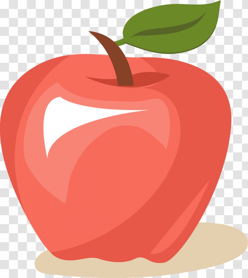 Apple Fruit Drawing - Cartoon Transparent PNG