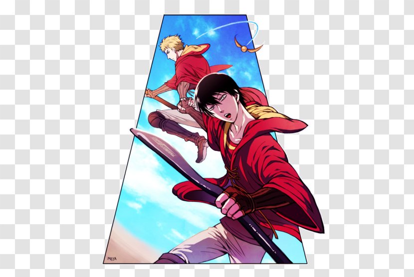 Quidditch Hogwarts School Of Witchcraft And Wizardry Yowamushi Pedal Gryffindor Broom - Cartoon - Train Transparent PNG