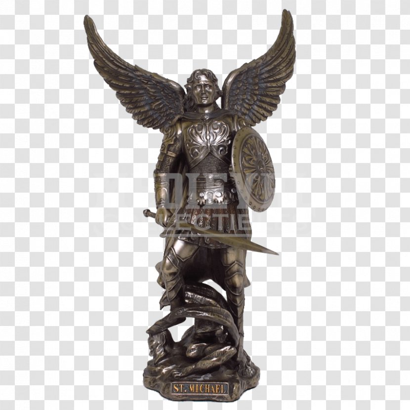 Michael Athena Parthenos Bronze Sculpture Statue - Art - Saint Transparent PNG