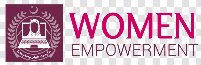 Logo Brand Women's Empowerment Design - Pink Transparent PNG