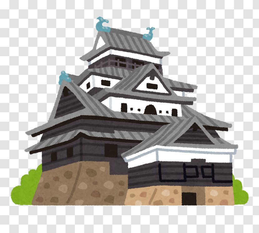 Matsue Castle Stone Wall Oki Province National Treasure Architecture - Roof - Japan Transparent PNG