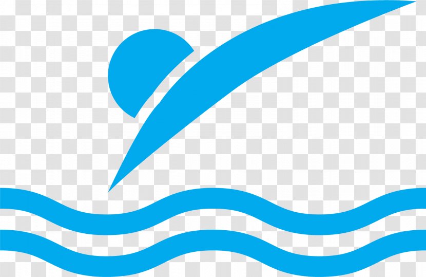 Swimming Symbol Sport Clip Art - Text - Standard Transparent PNG