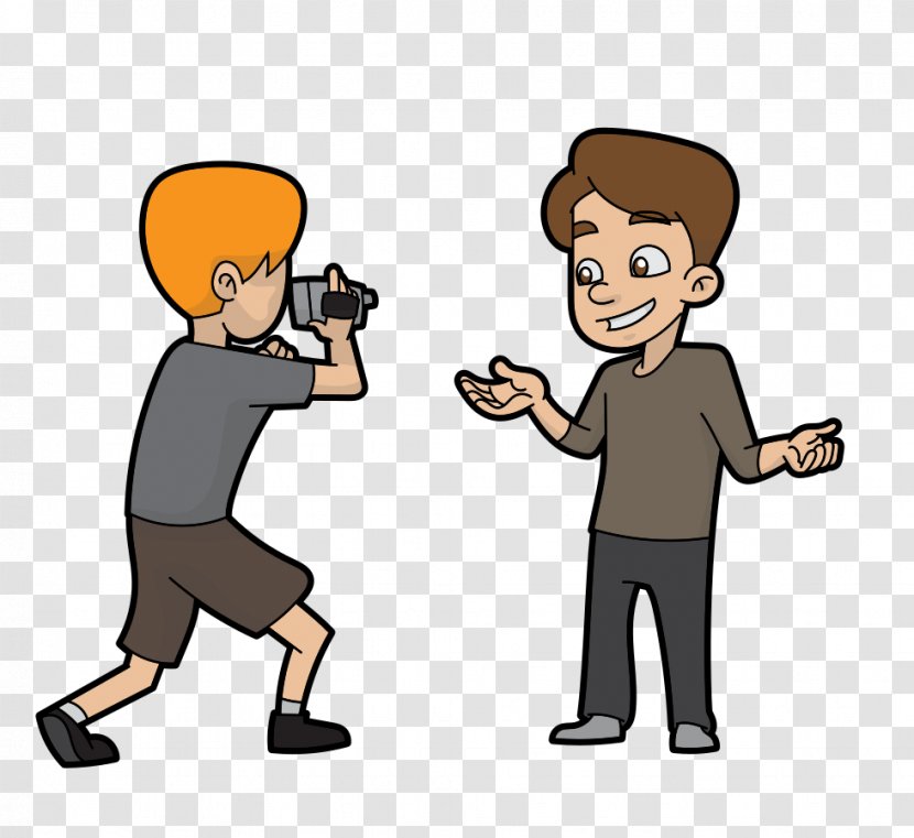 Boy Cartoon - Shoulder - Pleased Referee Transparent PNG