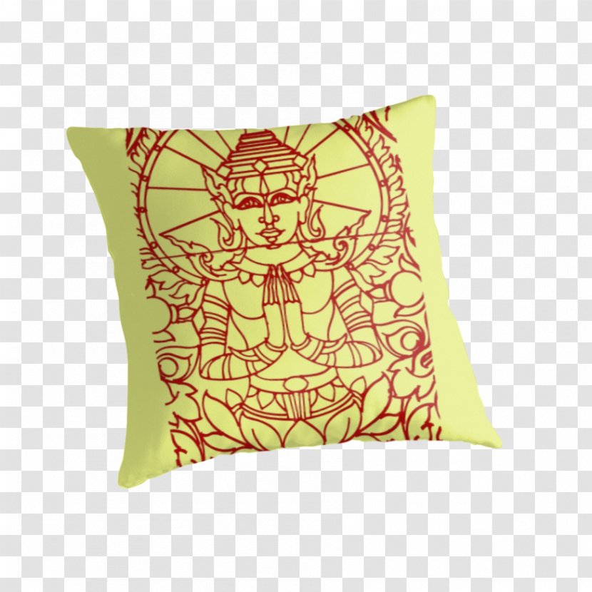 Throw Pillows Cushion T-shirt Cambodia - Pillow - Lotus Root Children Transparent PNG