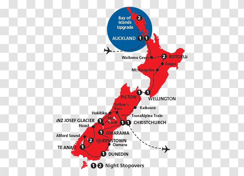 South Island North Map Takahe Transparent PNG