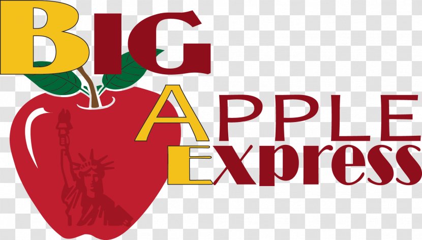 New York City Big Apple Logo Image - Watercolor Transparent PNG