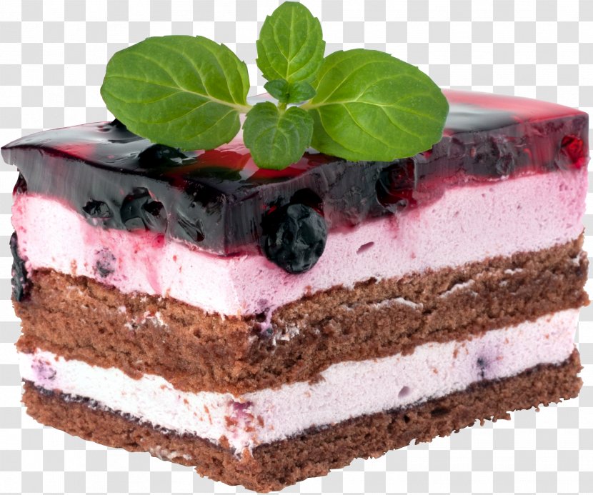 Chocolate Cake Stuffing Mousse Cream Torte - Food Transparent PNG