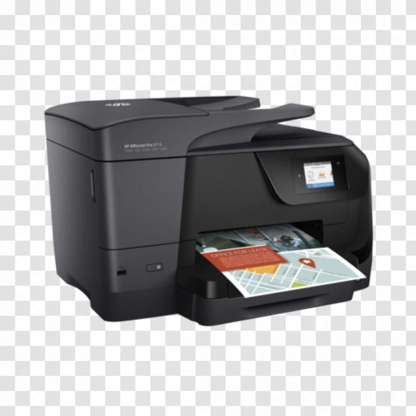 Hewlett-Packard HP Officejet Pro 8715 Multi-function Printer - Image Scanner - Hewlett-packard Transparent PNG