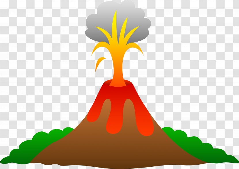 Volcano Lava Animation Clip Art - Stock Photography - Transparent Background Transparent PNG
