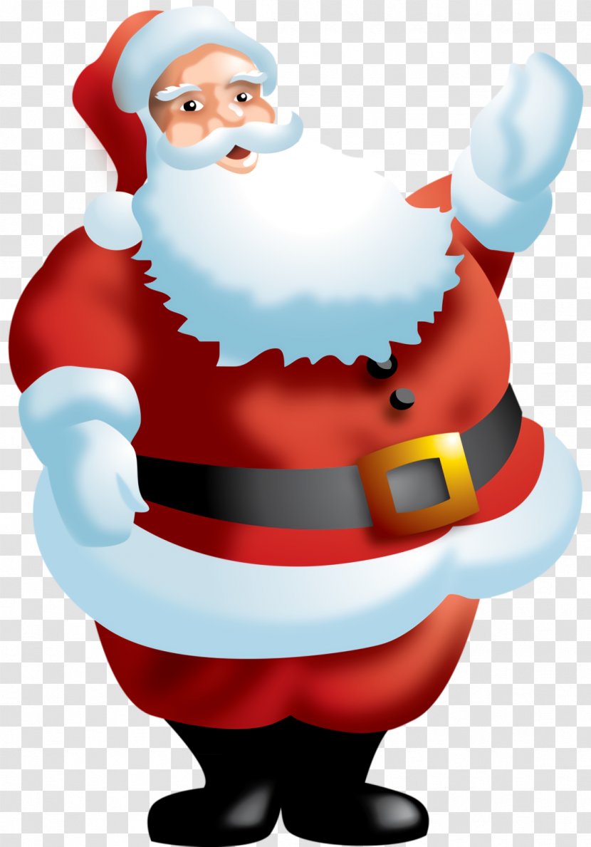 Christmas Santa Claus Saint Nicholas - Cartoon Father Transparent PNG