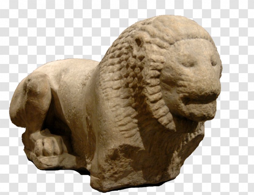 Stone Carving Sculpture Snout Figurine - Carnivores - Ancient Greek Art Transparent PNG