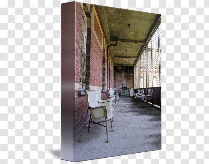 Facade Chair Daylighting Porch - Mental Clinic Transparent PNG