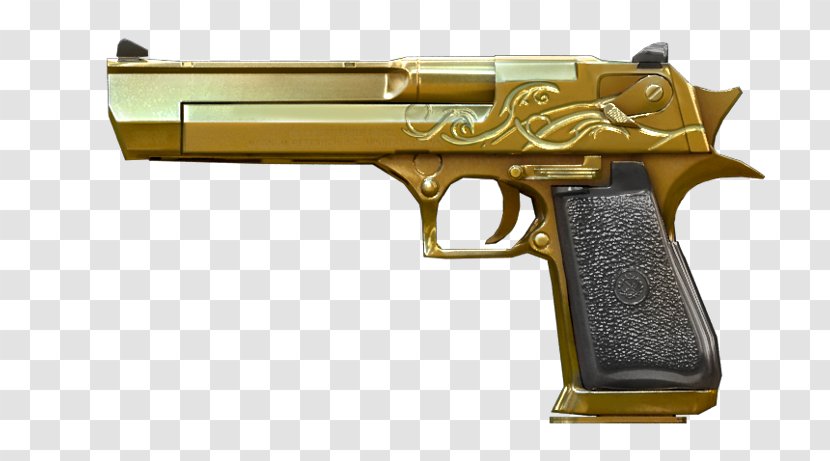 CrossFire Revolver Firearm IMI Desert Eagle Weapon - Silhouette Transparent PNG