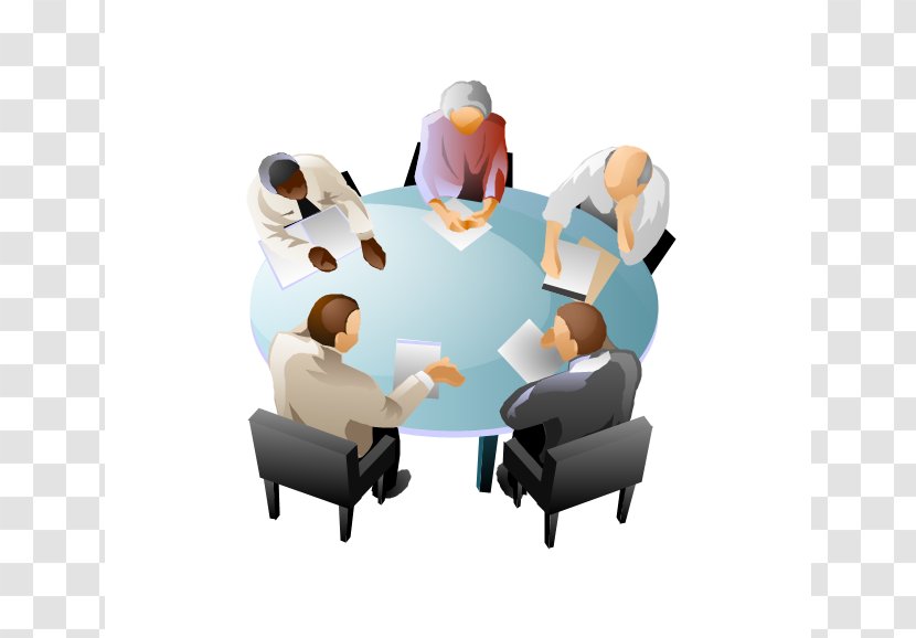 Meeting Businessperson Clip Art - Chair - Collaboration Cliparts Transparent PNG